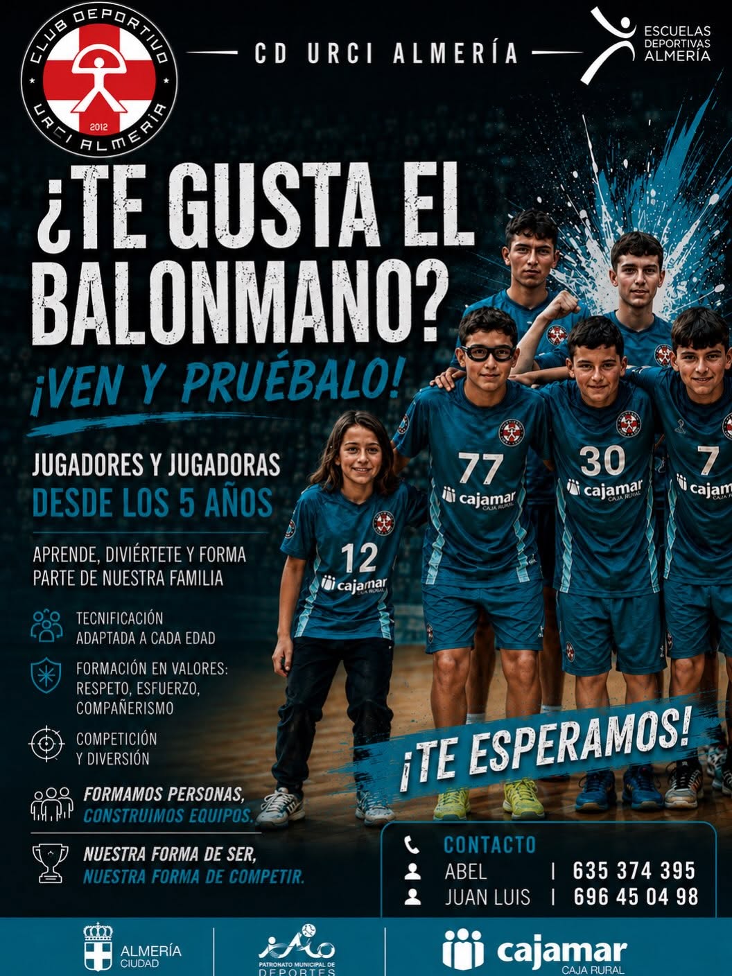 🤾♀️ ¿Te gusta el balonmano? ¡Ven y pruébalo! 🤾♂️